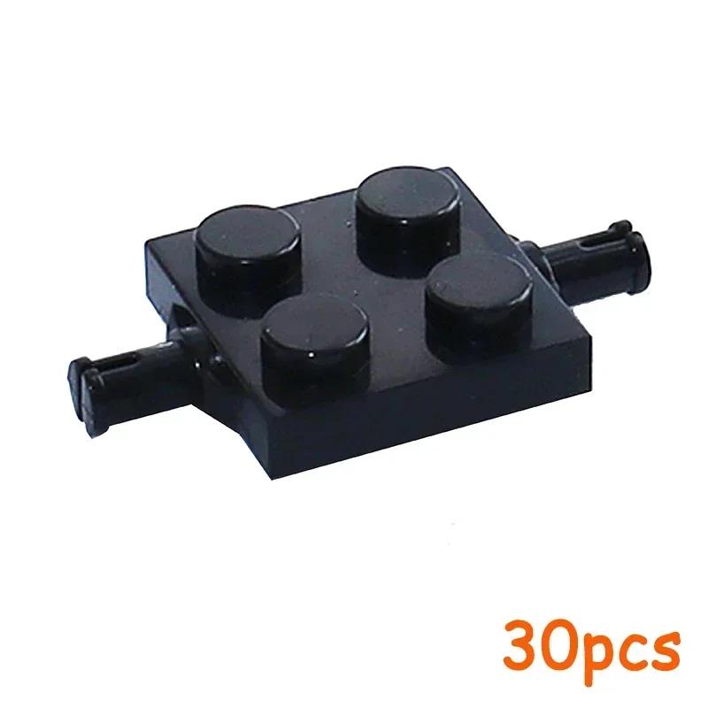 Non-Toxic Wheel Pack Tires Shaft Plate Holder Axle With Pin Building Blocks Moc Creative City Cars Diy Models Accessories Construction Toy