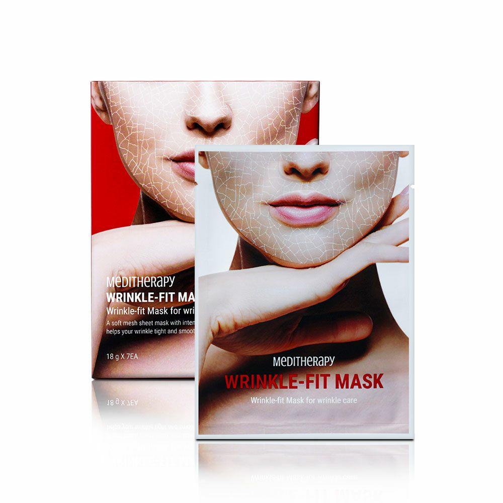 

Маска для разглаживания морщин Meditherapy Wrinkle Fit Mask 18 г 7 листов