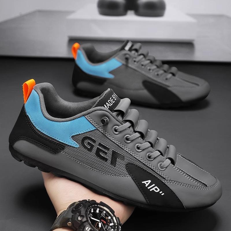 Shoes new summer soft-soled casual Forrest Gump board shoes black Doudou driving sports shoes