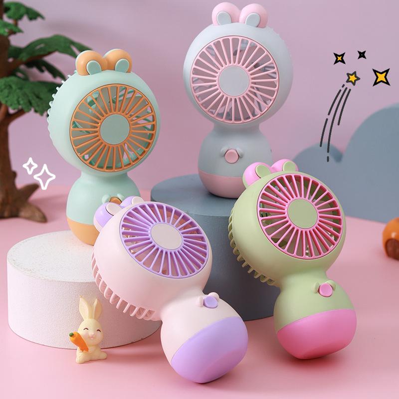 Rechargeable Mini USB Handheld Desktop Fan: Small, Portable Electric Fan