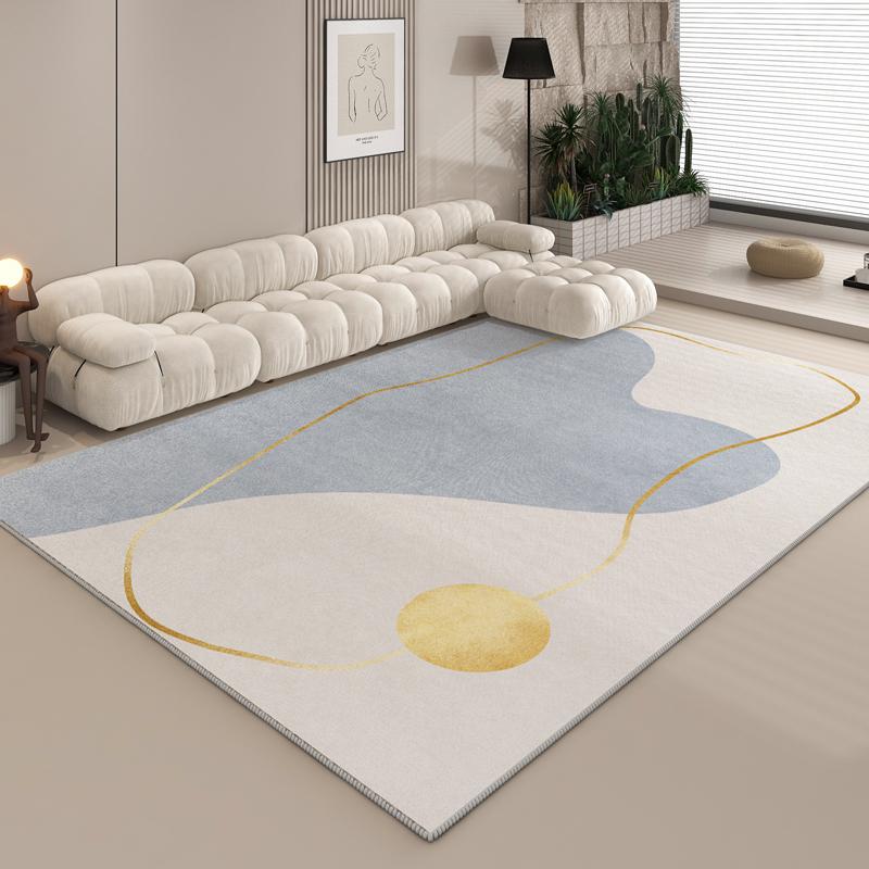 Art Design Plush Carpet Minimalism Living Room Decoration Abstract Rug Modern Rugs for Bedroom Large Area Fluffy Soft Floor Mat