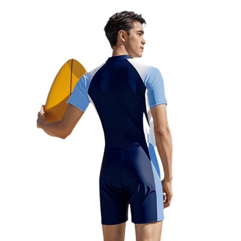 Xujian Men's Sun Protection One-Piece Swimsuit