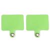 2pcs [5.5x5.7cm] Mobile Phone Lanyard Gasket Film Gasket Perforation-Free Lanyard Accessories