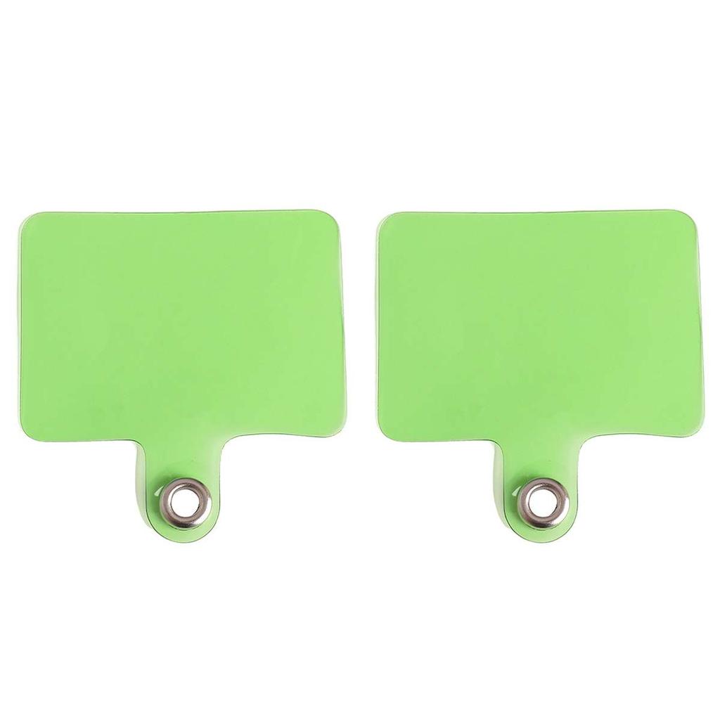 2pcs [5.5x5.7cm] Mobile Phone Lanyard Gasket Film Gasket Perforation-Free Lanyard Accessories
