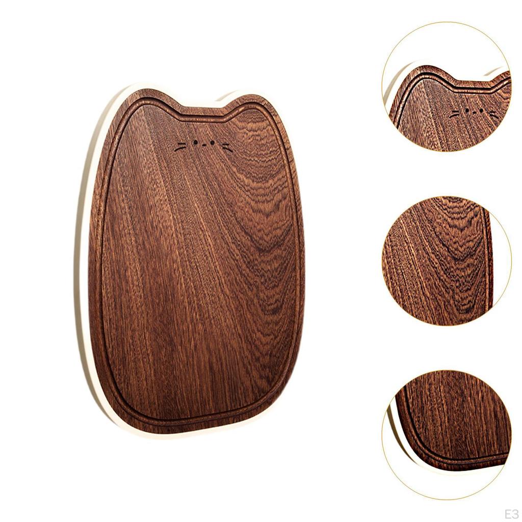 Holzschneidebrett Hackbrett Küchenhelfer Multifunktionale Lebensmittelablage Käse Servieren