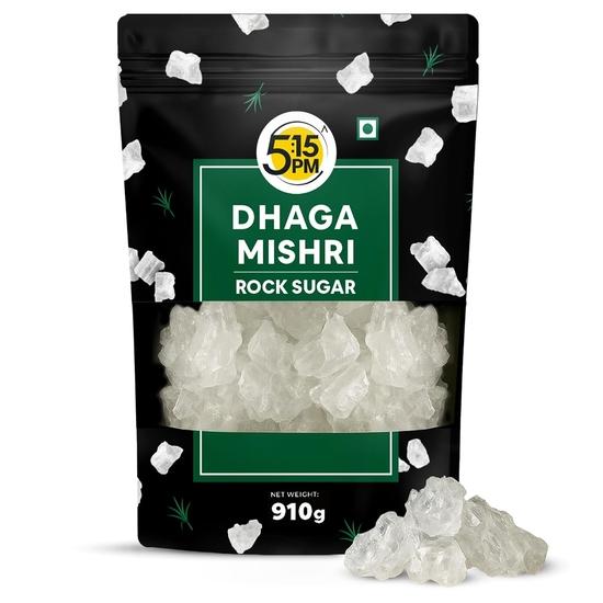 5:15PM Dhaga Mishri 910gm | Rock Sugar Crystals | Mishri Dhaga Pure Thread Crystal| Dhage Wali Mishri | Candy Thread Crystals – 910gm