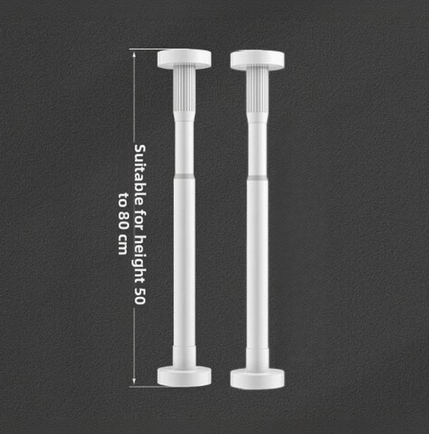 2pcs Adjustable Undermount Sink Bracket 50-80cm For Kitchen Bathroom Heavy Duty Support Simple Installation