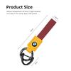 M logo Car Nappa Leather Key Chains Long-style Auto Keyrings For BMW X1 X2 X3 X5 X4 X6 X7 iX3 F20 F10 F07 E70 E46 E90 E92 E60 E3 fxdf89