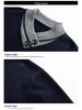 Pierre Cardin Men's Thickened Knit Pullover – Casual Autumn/Winter Long-Sleeved Sweater for Middle-Aged Men
