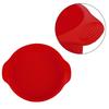 11.42inch Round Shape 3D Silicone Baking Cake Mold DIY Baking Cake Pan Tray(Red)