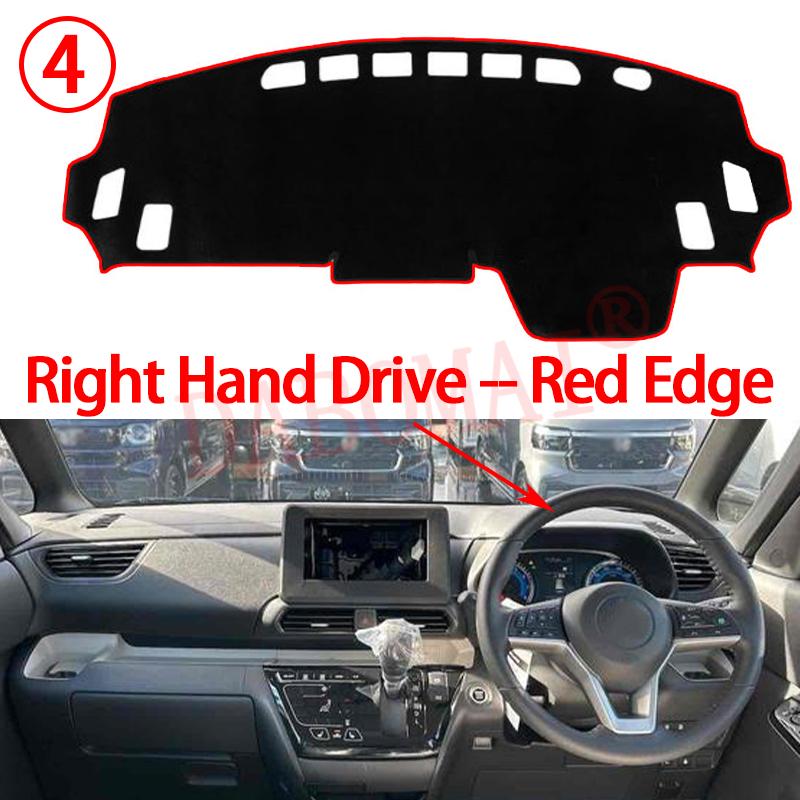 Dashboard Cover Protective Pad for Mitsubishi Delica Mini B3 Series G T Premium -2025 Car Dash Board Sunshade Anti-UV Carpet