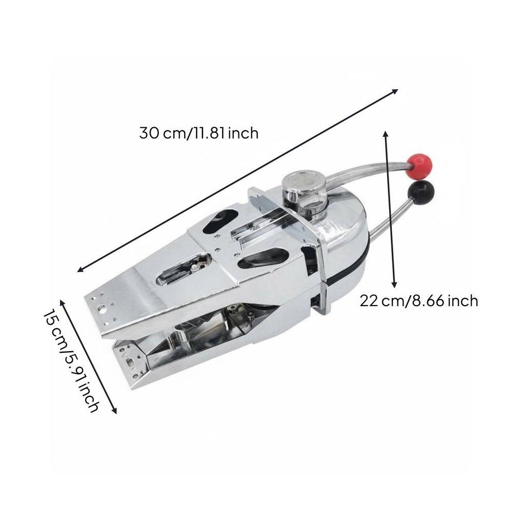 Handle Throttle Head Zinc Alloy Marine Controller Engine Control