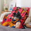 Dragon Ball Flannel Blanket, High quality Comfortable for All Seasons, Home Decor, Warmth and Comfort
