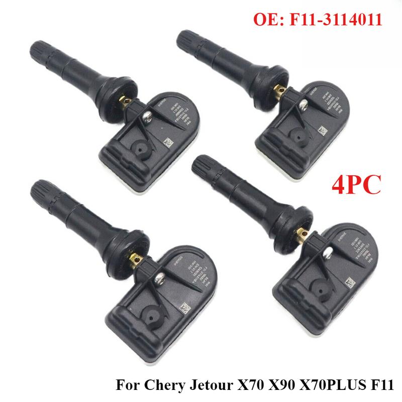 

4PCS NEW Tire Pressure Monitor System Sensor F11-3114011 For Chery Jetour X70 X90 X70PLUS F11 3114011 F113114011