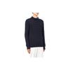 Polo Ralph Lauren Solid Color Chunky Cable Knit Polo Collar Sweater Men Sweaters Dark-Blue 710860351-002