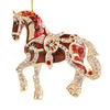 Horse Christmas Ornaments Sparkly Rhinestone Horse Hanging Decoration