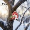 Xmas Party Hanging Signs 24/48Pcs Christmas Wooden Ornaments, Gnome Elk Gingerbread Ball Holiday Decorations Tags, Tree for Home Yard Decor