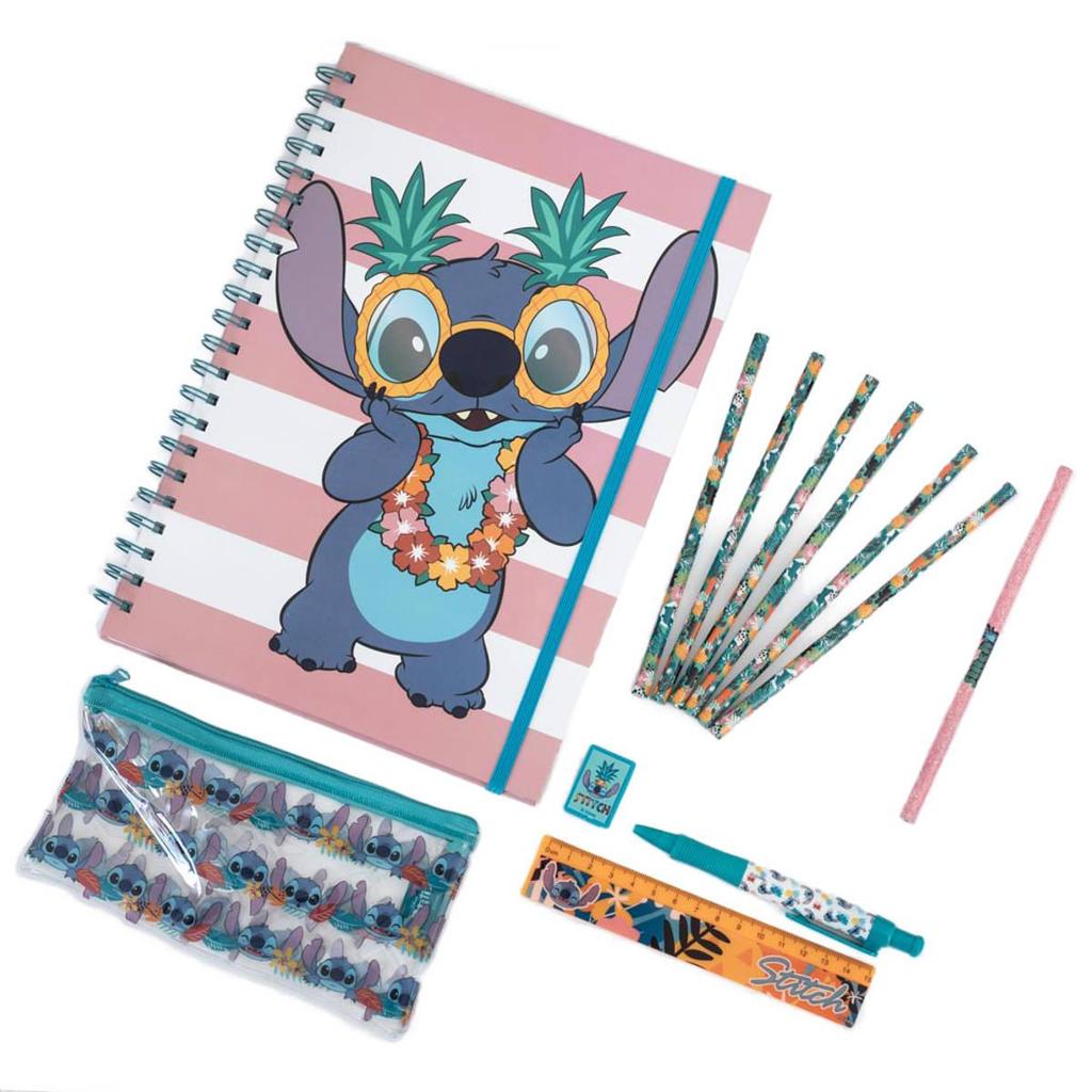 Lilo & Stitch Aloha Hawaii A4 Bumper Stationery Set Set (Pack of 12)