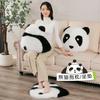 Panda Pillow Doll, Cute Cushion, Children's Bedside Sofa, Plush Pillow, Girls' Living Room Cushion, Pillow