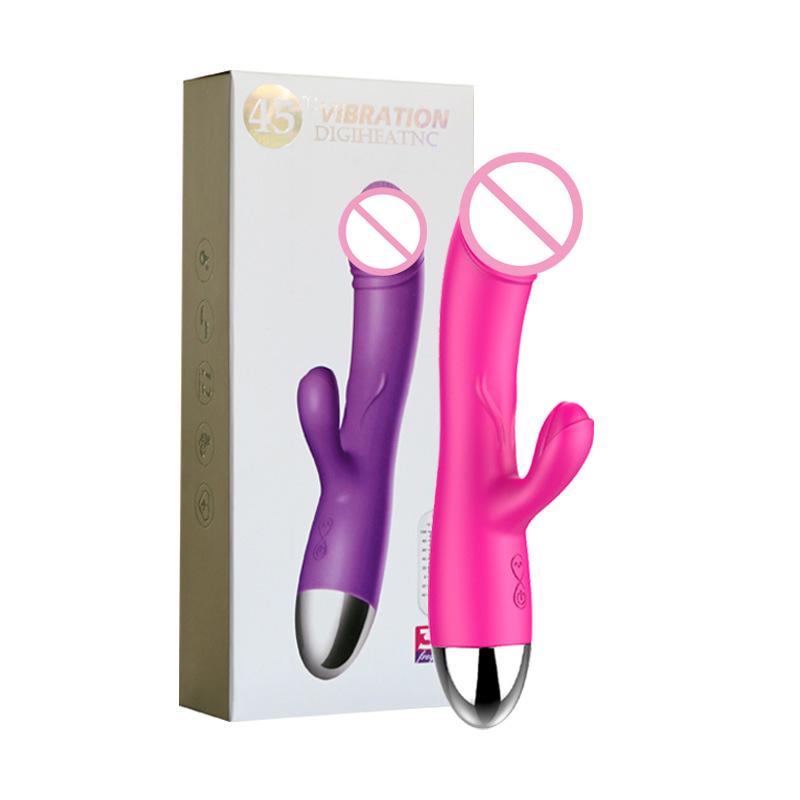 Weiblicher Automatischer Wärmender G-Punkt Vibrator Weiches Silikagel Kitoris Stimulierendes Frauen Masturbationsgerät Erwachsener Spaß Sex