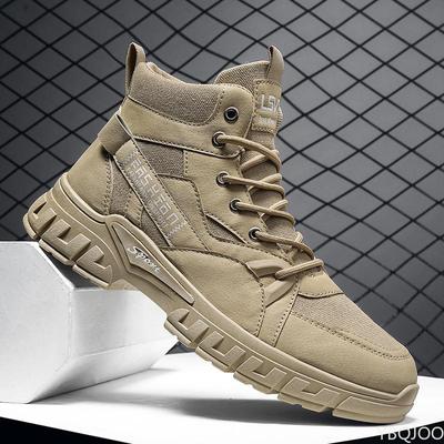 Neuankömmling 2025 Herrenvulkanisierschuhe Rutschfeste Stiefel Outdoor-Wandern Designer Herrenschuhe Hochwertige Herrenlederschuhe