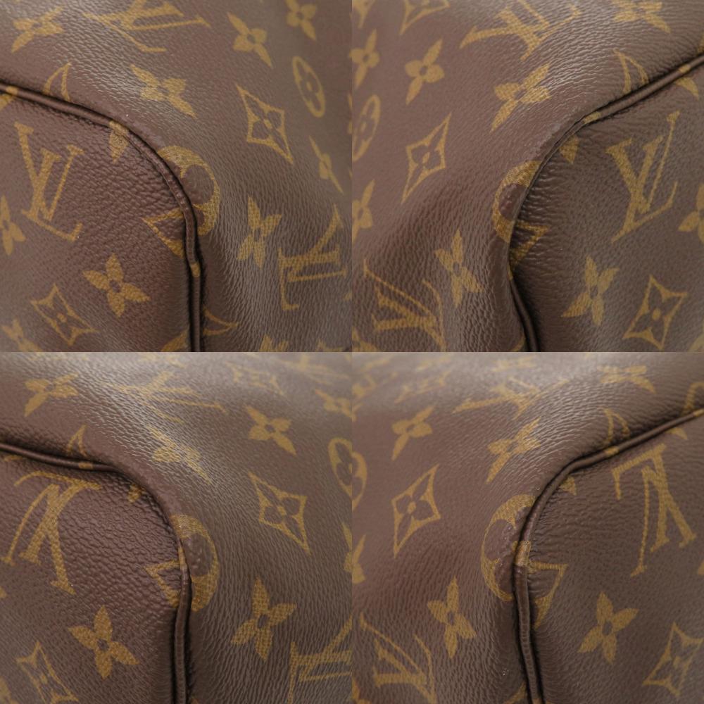 Used AUTHENTIC LOUIS VUITTON M40990 Monogram Neverfull GM with pouch Tote Bag