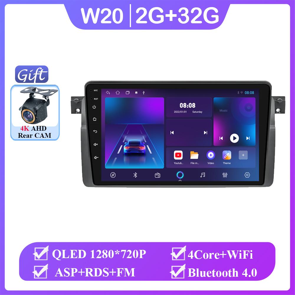 

Android 14 автомобильное радио для BMW E46 M3 1998-2006 мультимедийный видеоплеер 2Din 4G WIFI GPS навигация Carplay головное устройство 360 камера