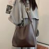New Fashionable Versatile Bucket Large Capacity Simple Casual Two-piece Set Mother and Child Bag Shoulder Messenger Bag