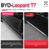 For BYD 2025-26 Formula Leopard Titanium 7 Side Step Foot Pedal Stainless Steel Door Sill Strip Trim Car Style Accessories