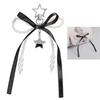 Lovely Bows Keyring Star Keychain Charm Creative Car Key Chain Aesthetic Keyrings Pendant Ornaments Bag Charm
