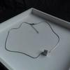 Elegant Pearl Necklace: Trendy, High-End Titanium Steel Clavicle Chain for Women