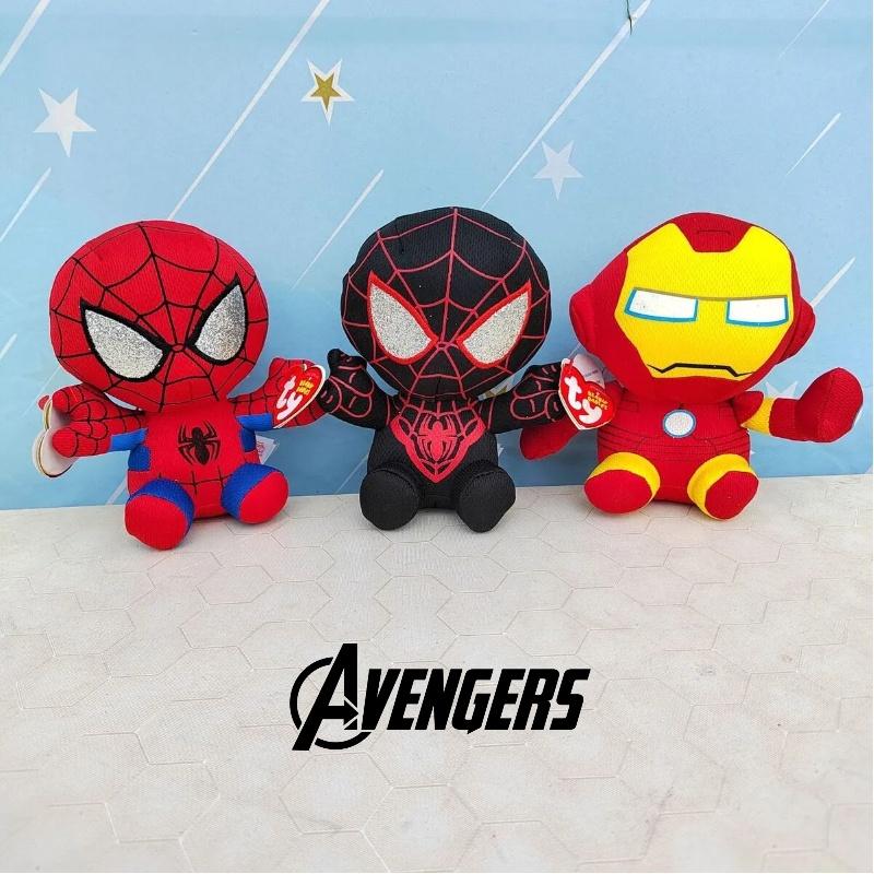 New Avengers League Plush Toy Spiderman Batman Iron Man 15cm Height
