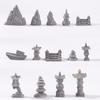 Rockery Stone Tower House Mini Home Decor Miniature Fairy Garden Ornaments Decoration Accessories Crafts