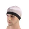 New Solid Color Men Durag Hats Breathable Elastic Wave Caps Polyester Multicolor Multicolor Durag Cap Men