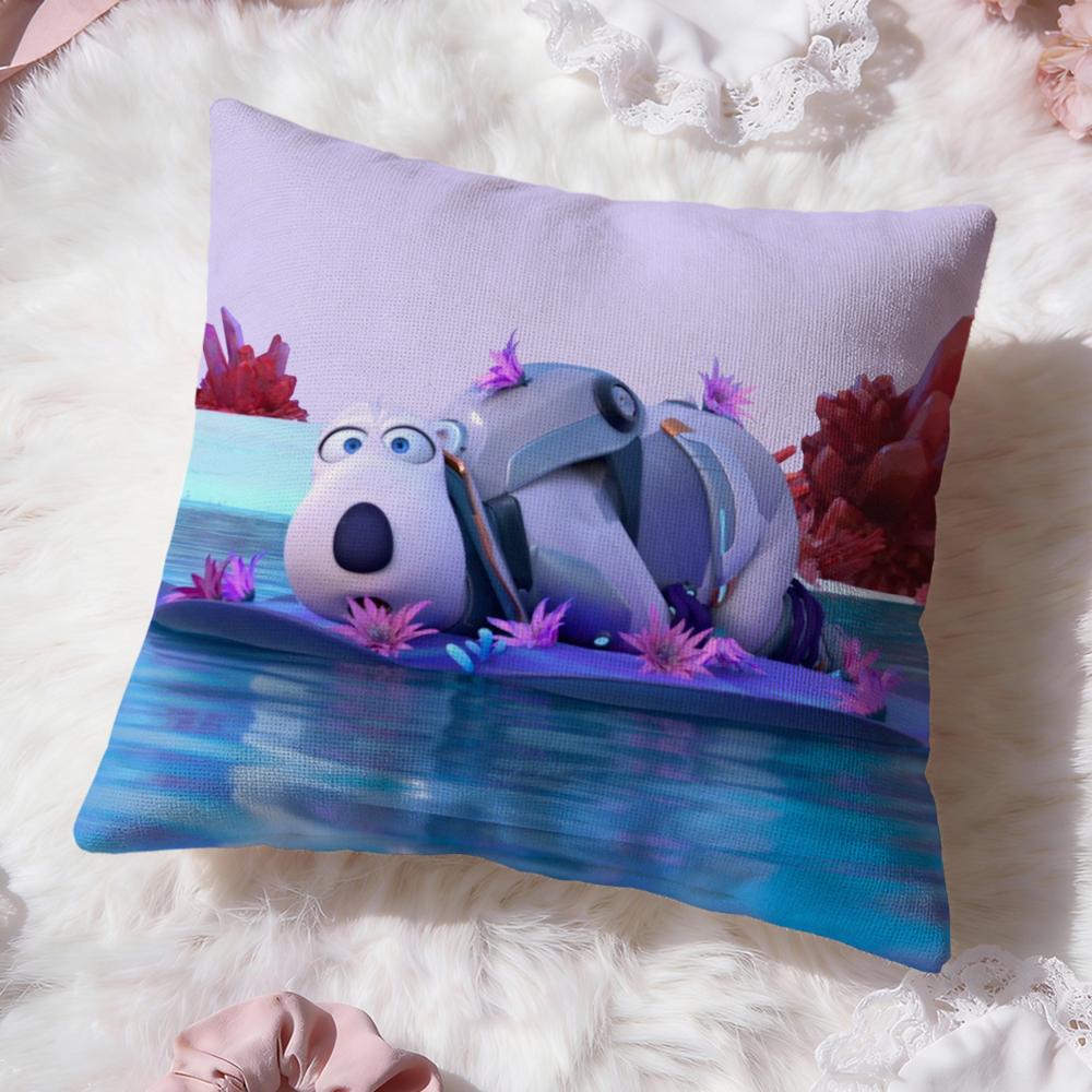 Cute B-Backkom Cushion Cover Premium Comfort Reversible Pillow Cove -Two in One Design for Any Room & Car Interior