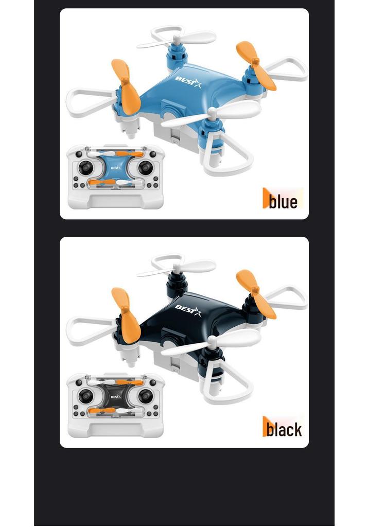 Compact Children's Mini Drone: Fixed-Height Quadcopter Remote Control Toy