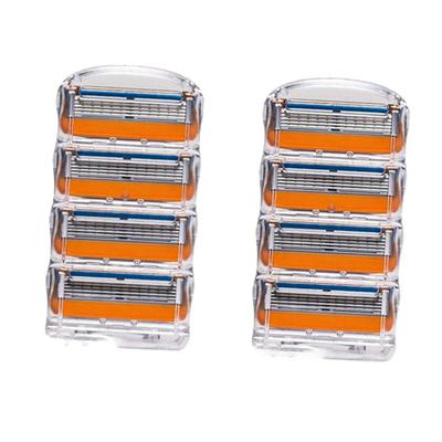 8 Pcs Shaver Razor Blade Replacement Head for Men Manual Safety Shaving Blades