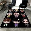 Snowman Anime Rug Floor Mat for Living Room or Bedroom Soft and Comfortable Carpet a Gift for Birthday and Holiday.ZFF0913413