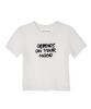 HARDCORE HAPPINESS Layered Net Knit_White