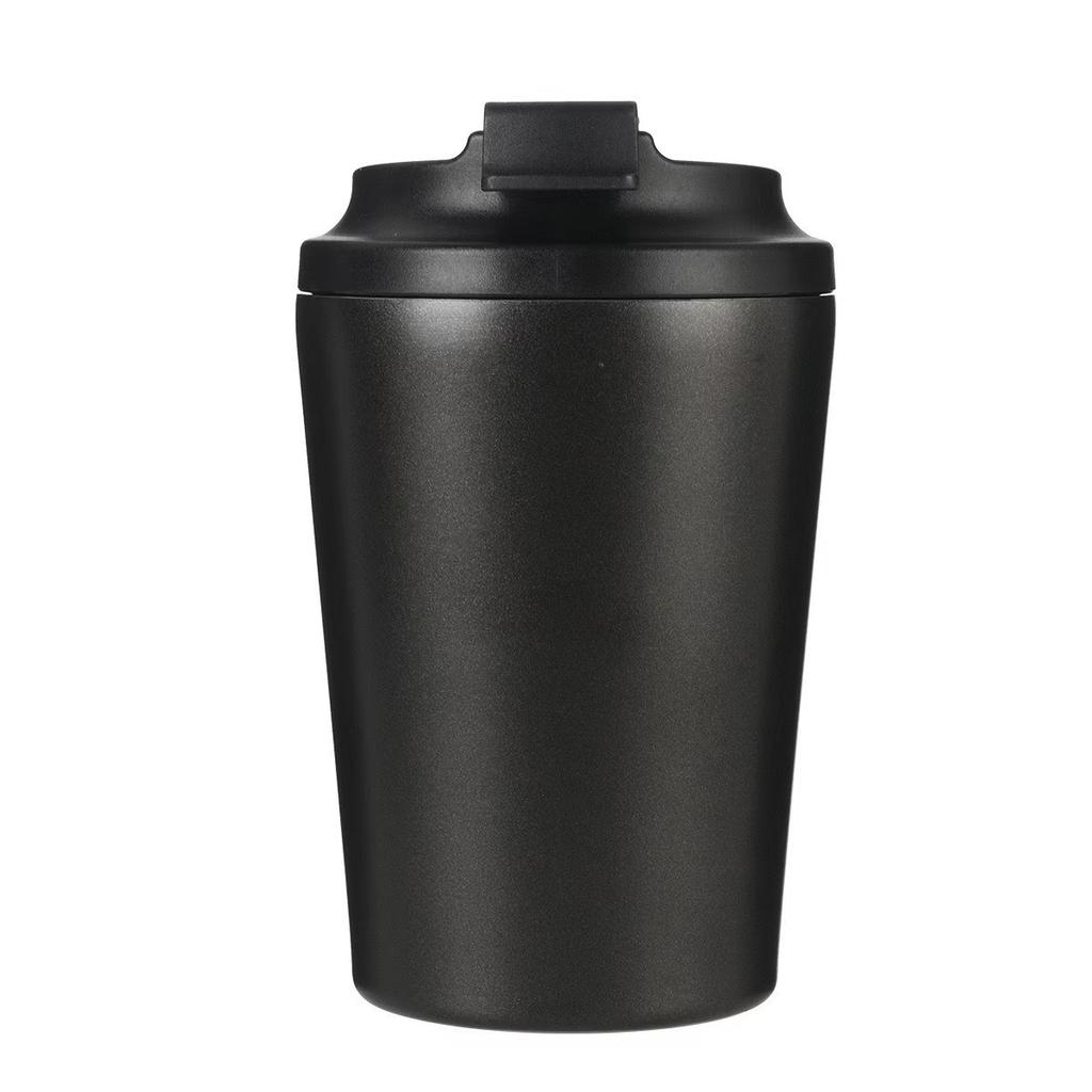Simple American Double-Layer Mini Stainless Steel Thermal Insulation Vacuum Coffee Cup, Small Office Portable Direct Drinking Milk Cup