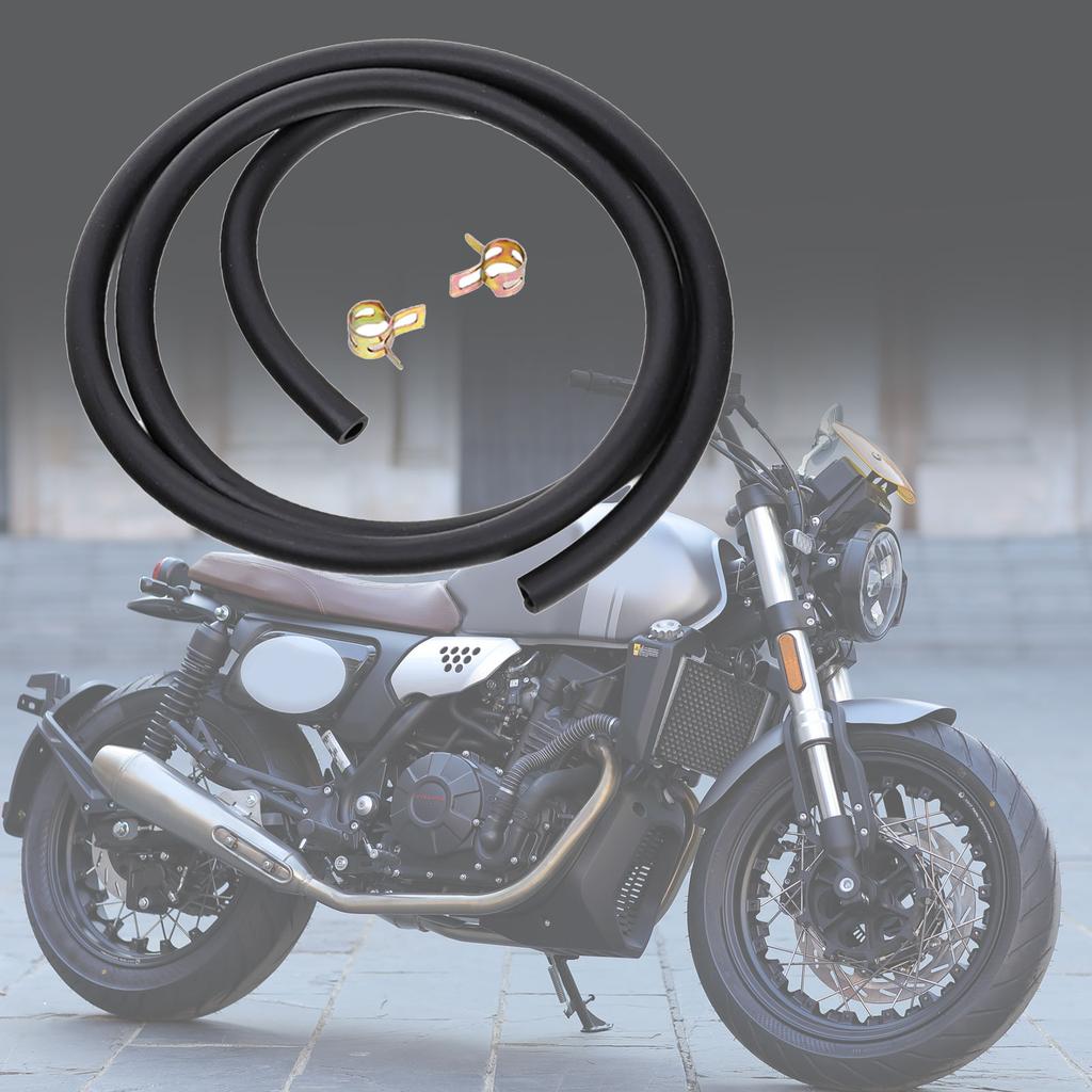 Motorcycle Accessories 100cm Fuel Hose Flexible Installation PVC Construction Weather Resistant Transfer Tube