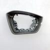 Side Wing Mirror Cap Frame Glass Bottom for Skoda SuperB III 3V3 3V5 2016  Auto Replace Cover Housing White Black Trim
