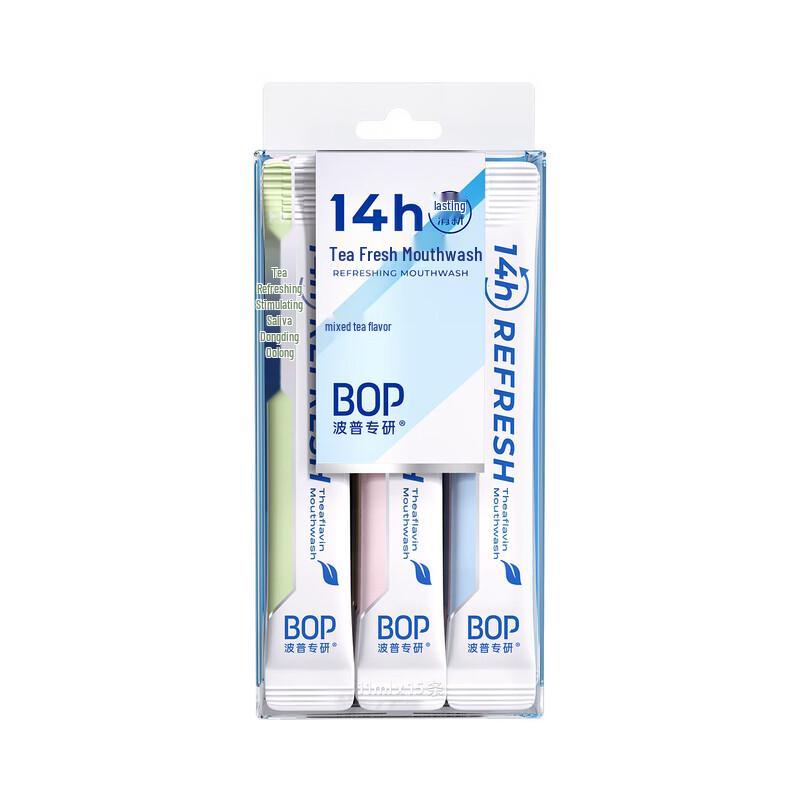 Bop Tea Fresh Mouthwash - Mixed Tea Flavor