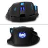 Wireless Gaming 4800 7 Ergonomic LED Lightweight and Compatible with Black Mouse, DPI, Buttons, Design, Energy-Efficient Design, Optical, Portable,