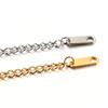 50pcs 10pcs Stainless Steel Extended Extension Tail Chain Lobster Clasps Connector Bracelet Necklace DIY Jewelry Making Finding