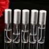 2/5Pcs10ML Spray Bottle Small Glass Atomizer Perfume Portable Soap Dispenser Mini Liquid Tonic Oil Cosmetic Subpackage Container