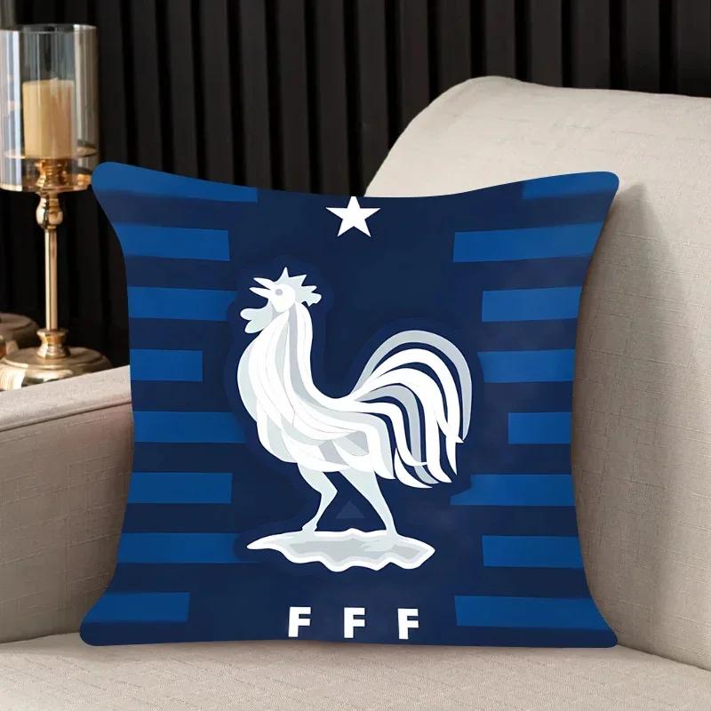 Home Decoration Rooster Cock Pillowcase Decorative Printing Square Car Sofa Cushion Cover Shaped 45*45cm