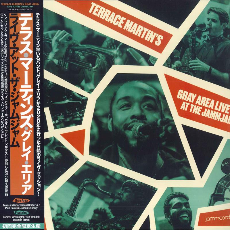 LP Record TERRACE MARTIN'S GRAY AREA - Live At The JammJam PLP74045 P-Vine Records 2024 Japan Jazz