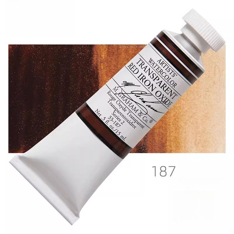15ml / Tube American Watercolor Pigments Artist's Painting Art Supplies Hand-drawn Illustrations Creative Travel Water Color