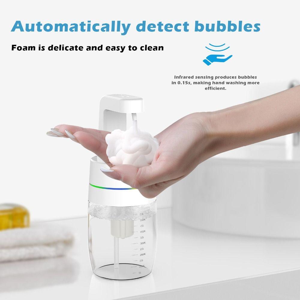 4-Stufen Verstellbarer Schaumseifenspender Atmungslicht Lotionspender Öffentliche Orte